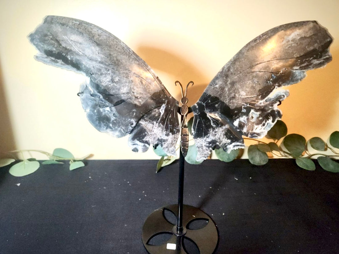 Sphalerite Wings with Stand