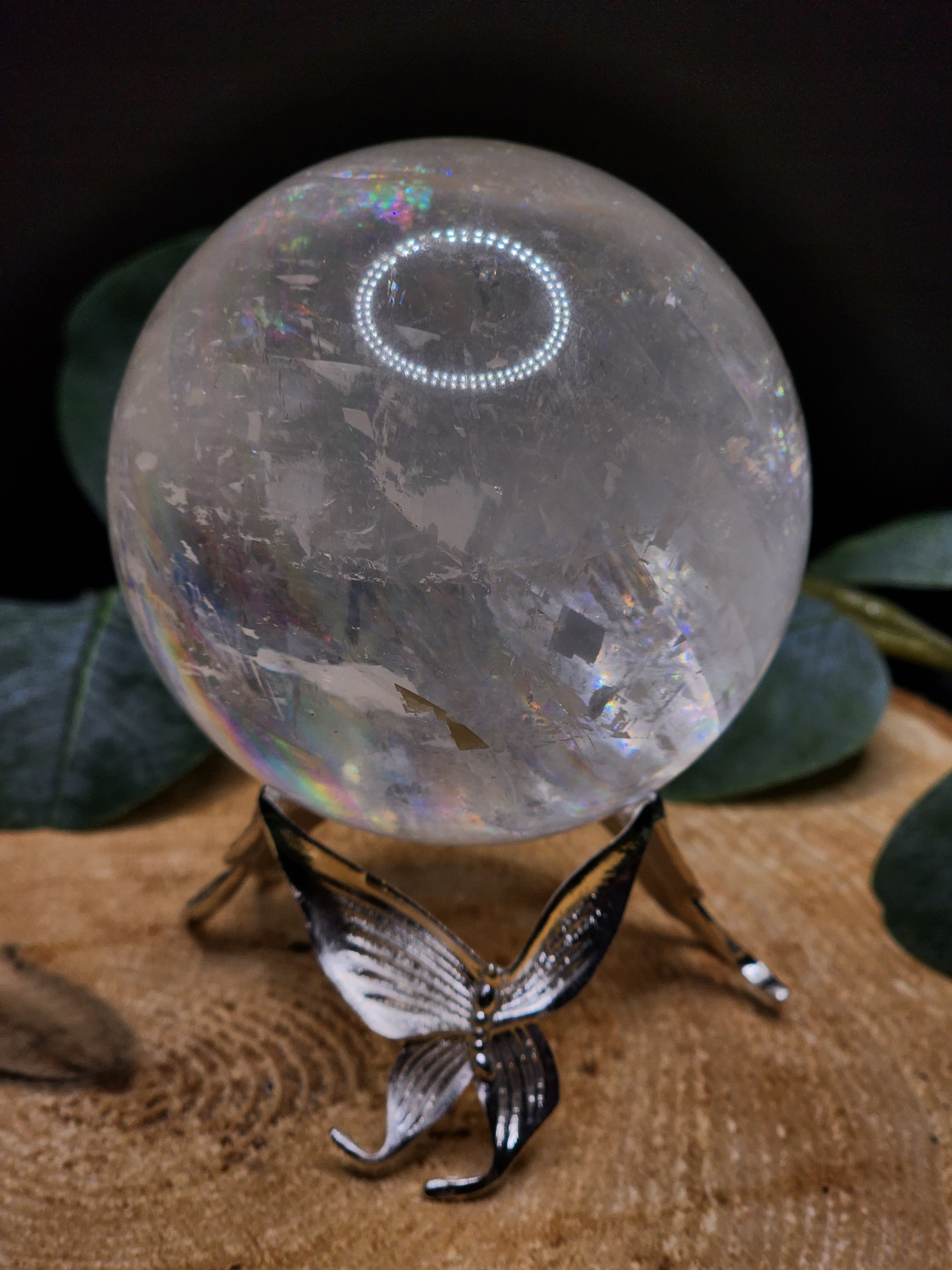 Clear Calcite Spheres