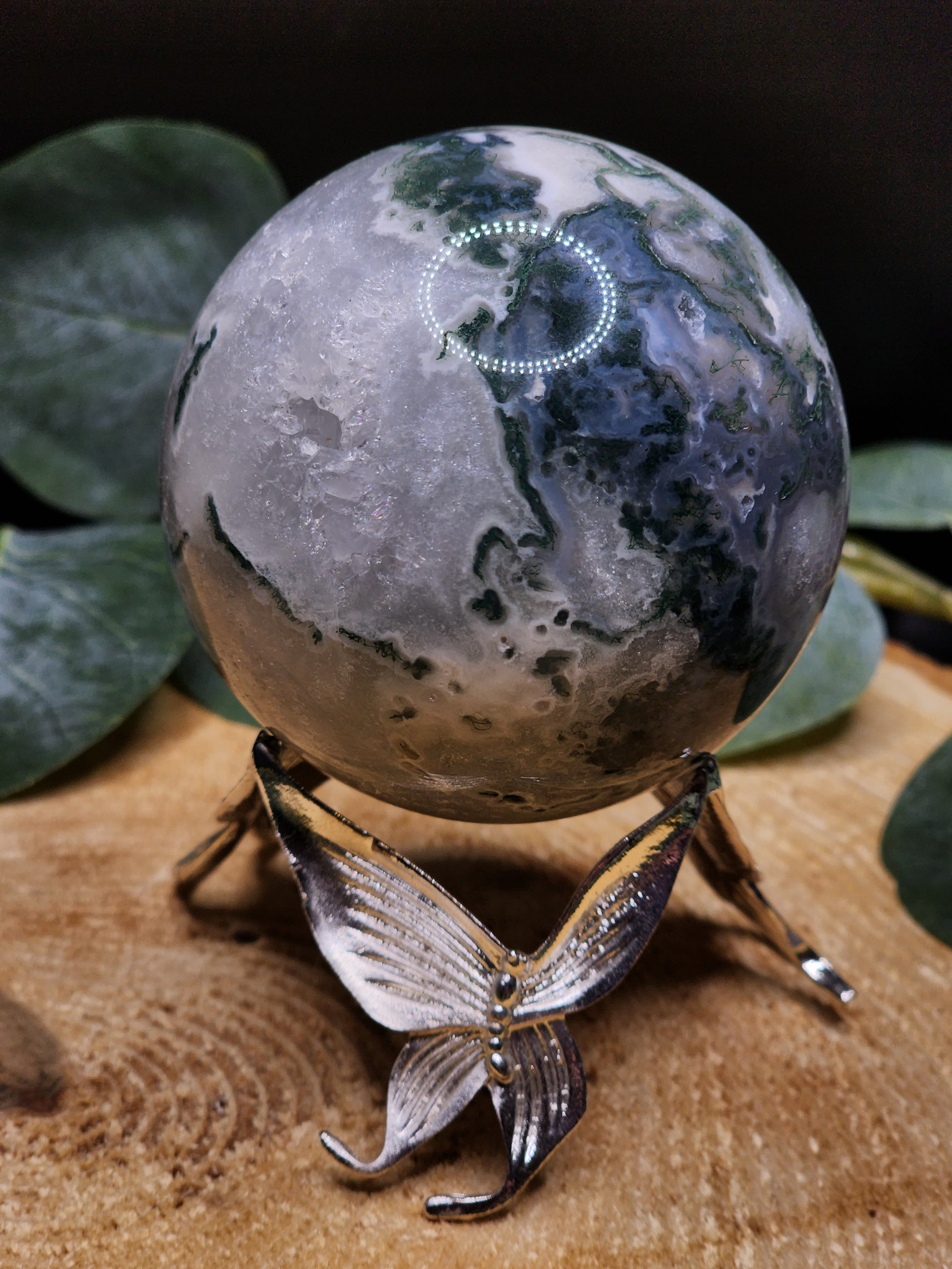 Moss Agate Spheres