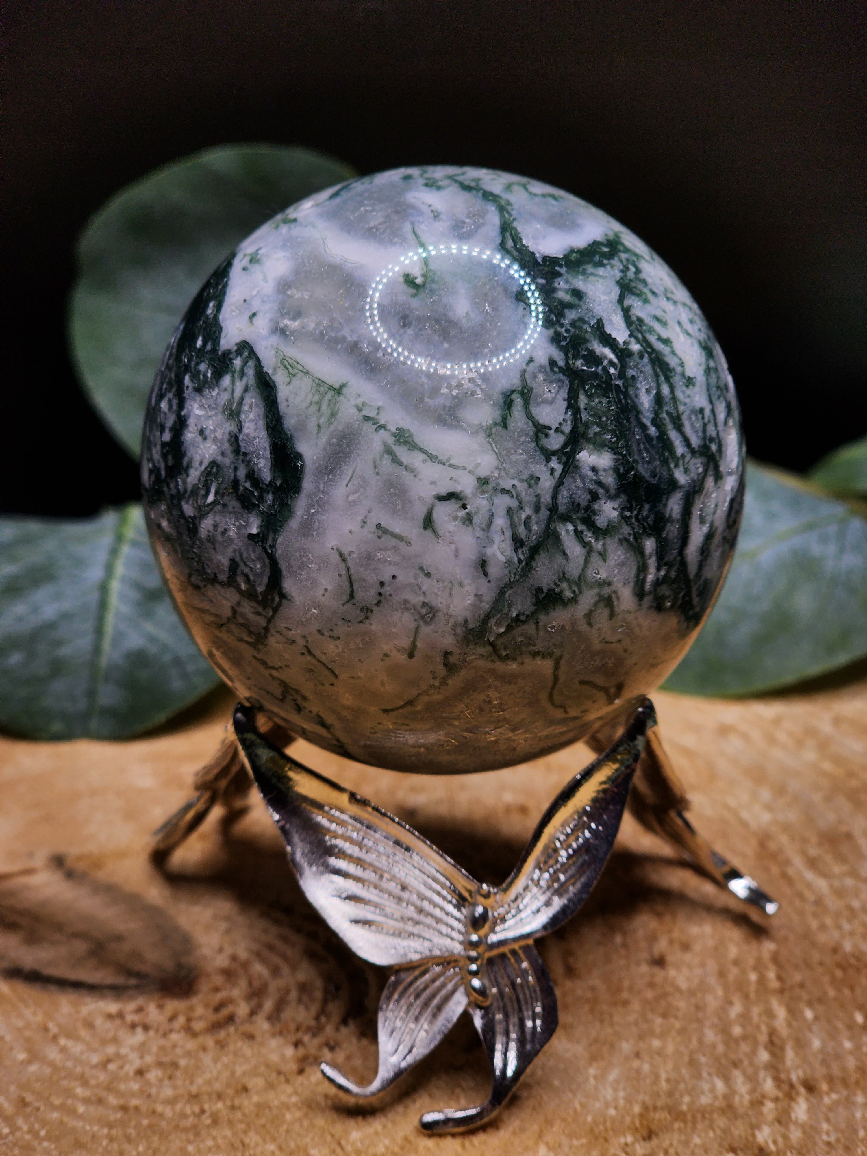 Moss Agate Spheres