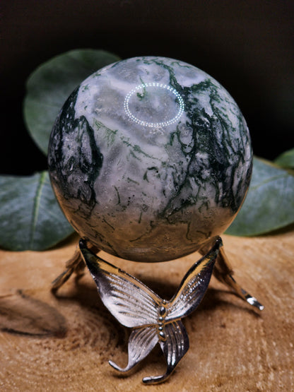 Moss Agate Spheres