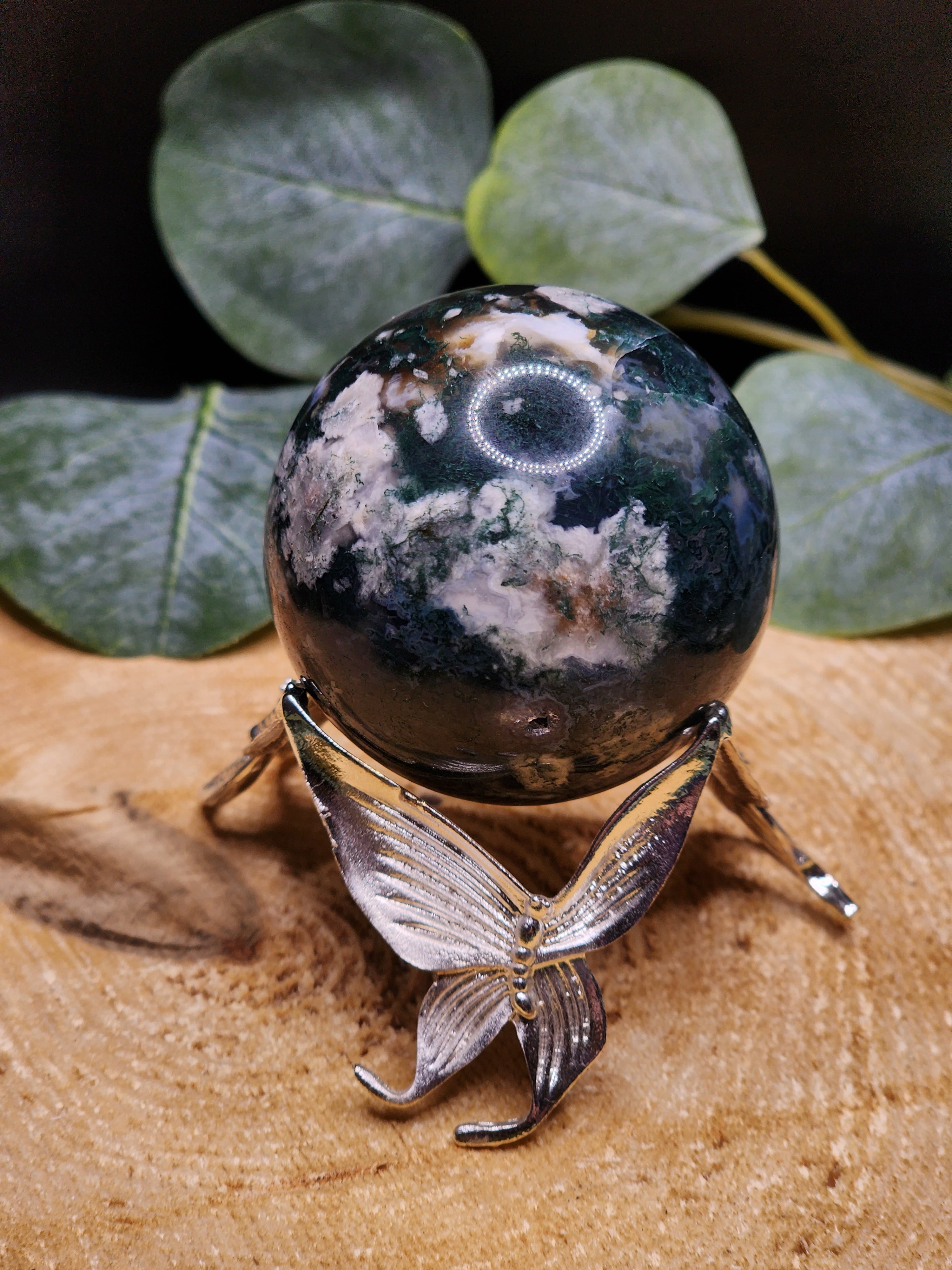 Moss Agate Spheres