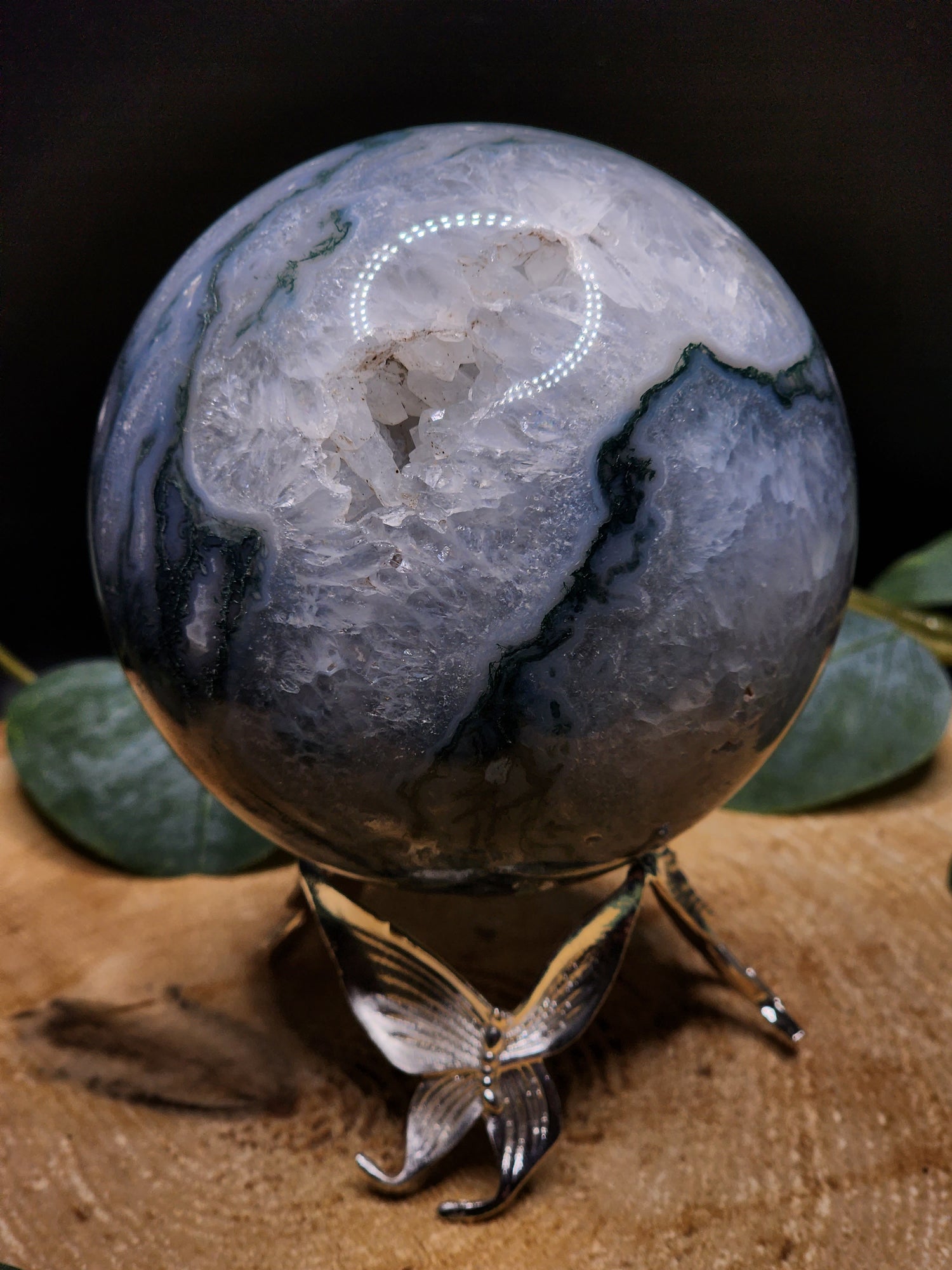 Moss Agate Spheres