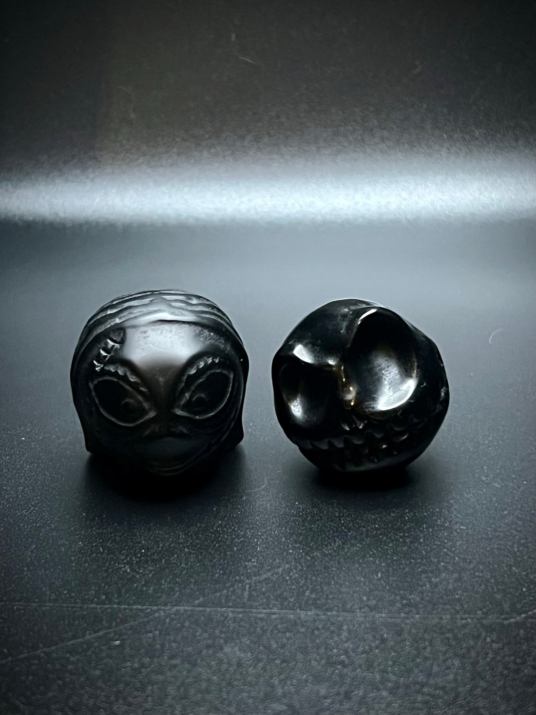 NBC Jack &amp; Sally Head Carvings