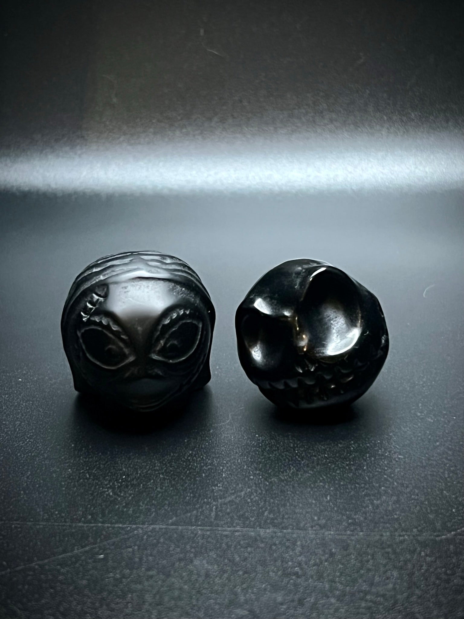 NBC Jack &amp; Sally Head Carvings