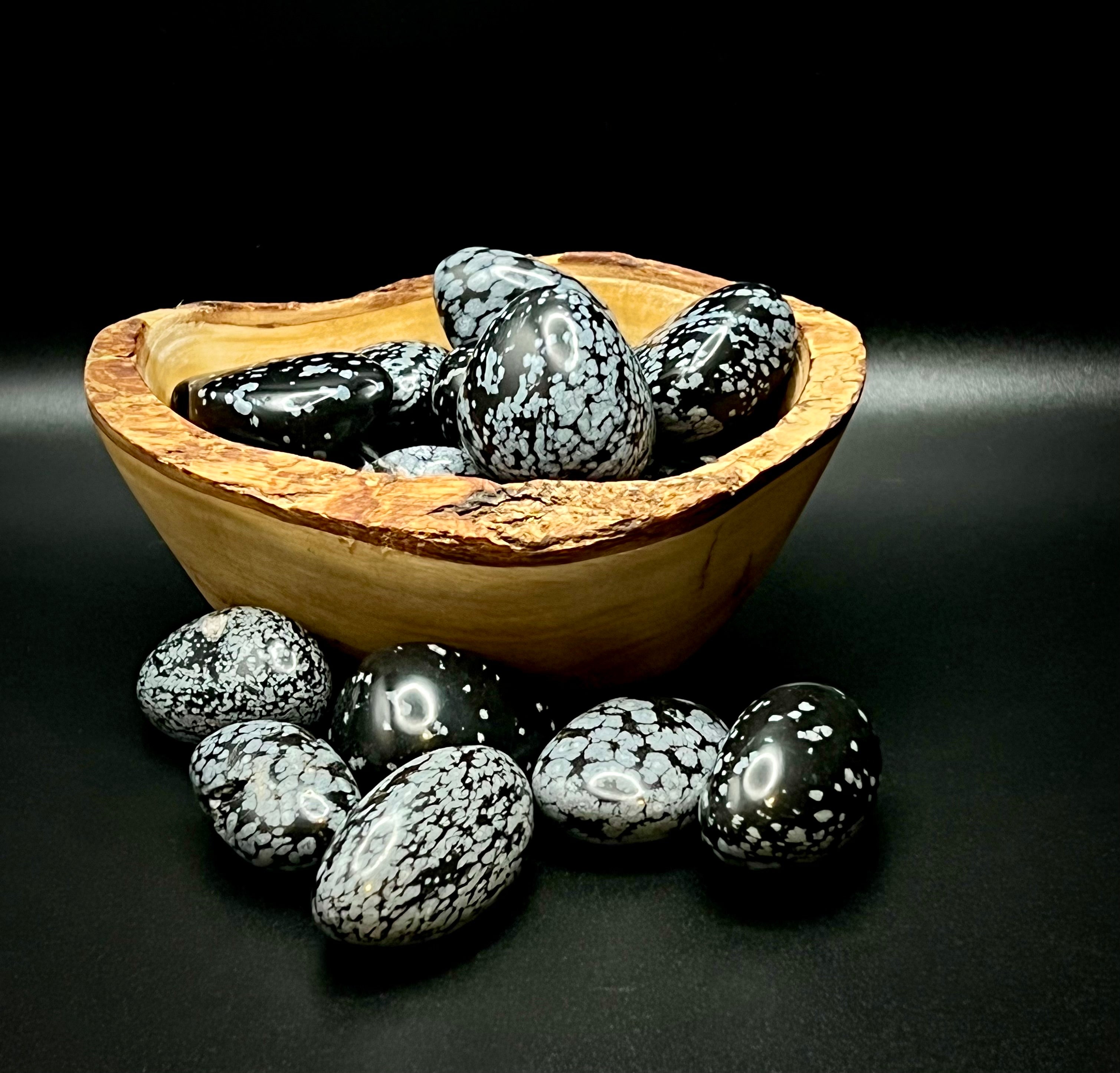 Snowflake Obsidian Tumble