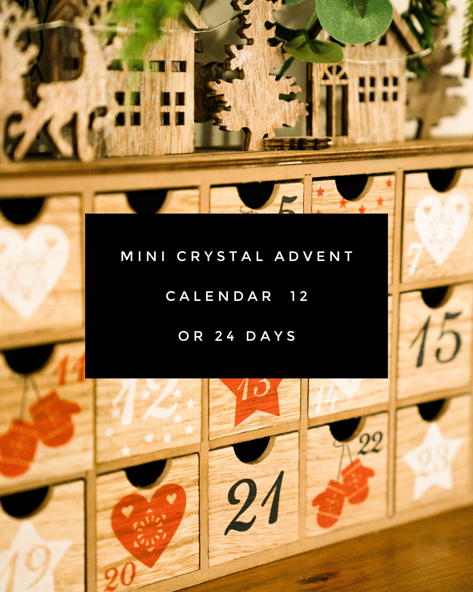 MINI Crystal Christmas Advent Calendar